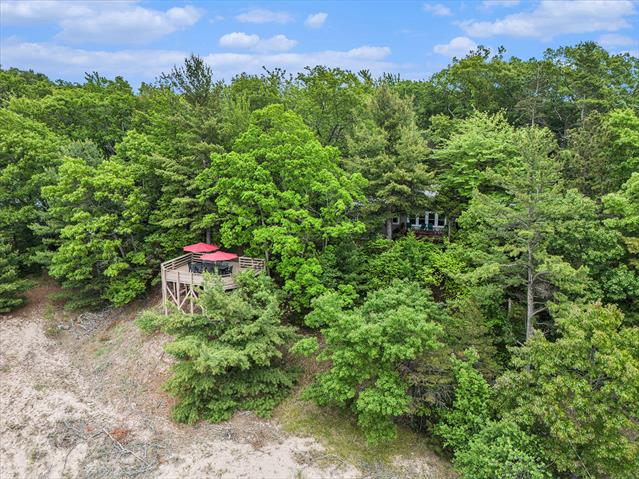 front view for 8641 N Perry Avenue, Pentwater, Mi. 49449