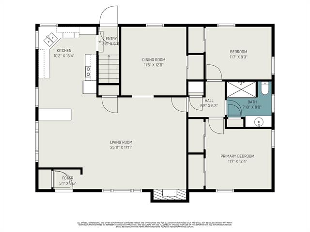 Builiding view thirty one for 1018 Ruddiman, Muskegon, MI. 49445