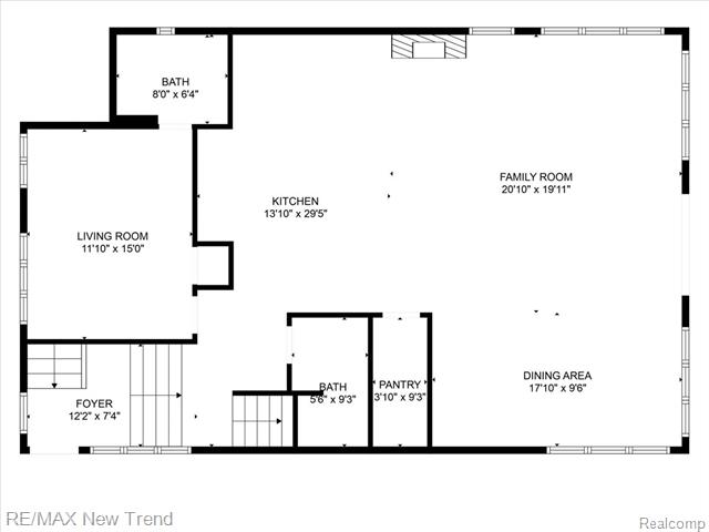 Builiding view sixty four for 727 Mcdougal, Waterford, MI. 48327