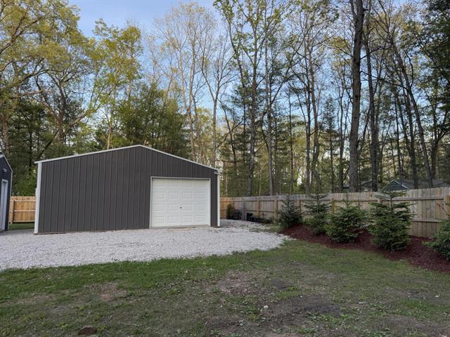 Builiding view four for 1581 Lone Pine, Baldwin, MI. 49304