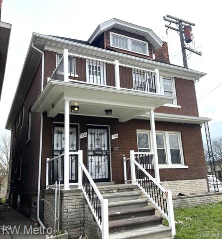 front view for 1735 Clairmount Street, Detroit, Mi. 48206