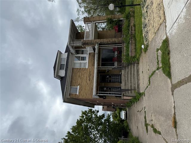 front view for 11647 Cascade Street, Detroit, Mi. 48204