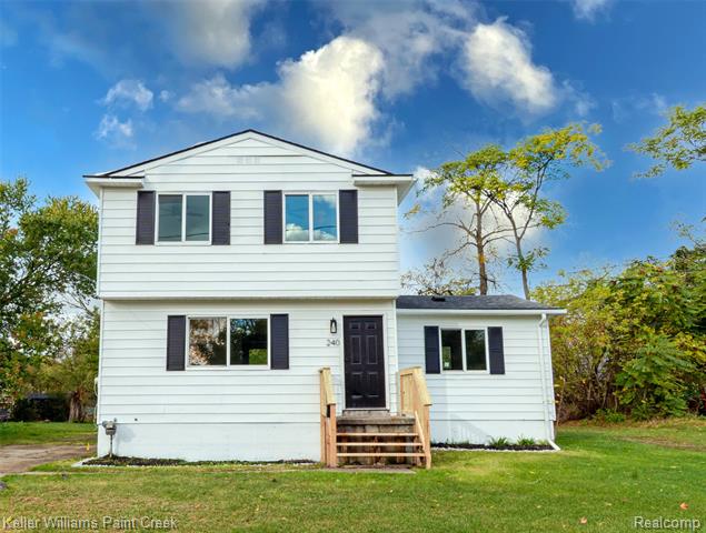 front view for 240 S Shirley St, Pontiac, Mi. 48342