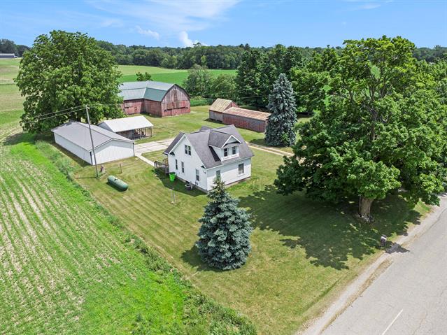 front view for 783 Rierson Road, Bronson, Mi. 49028