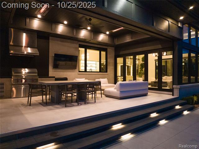 Builiding view forty for 2668 Turtle Lake New Build, Bloomfield Hills, MI. 48302