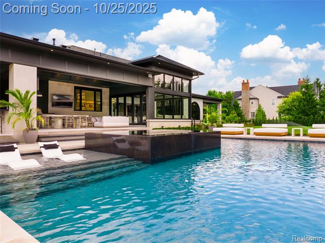 Builiding view thirty five for 2668 Turtle Lake New Build, Bloomfield Hills, MI. 48302