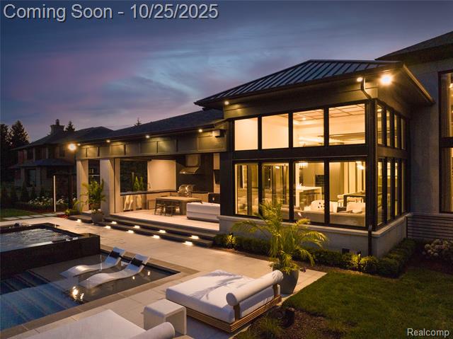 Builiding view thirty nine for 2668 Turtle Lake New Build, Bloomfield Hills, MI. 48302