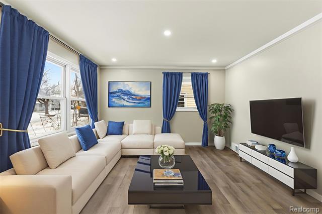 Builiding view one for 16221 Wormer, Detroit, MI. 48219