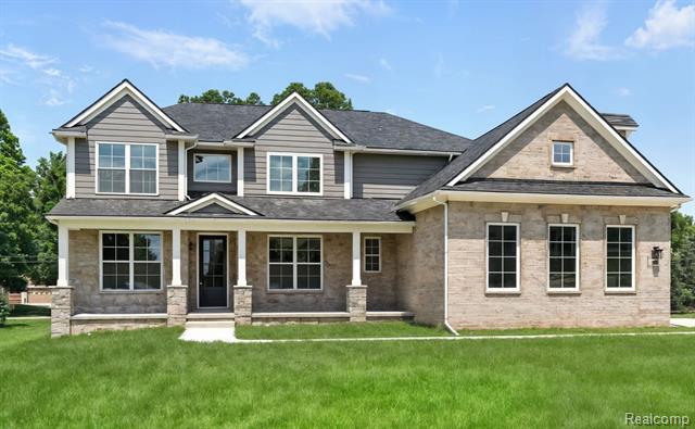 front view for 688 Perthshire Court, Highland, Mi. 48357