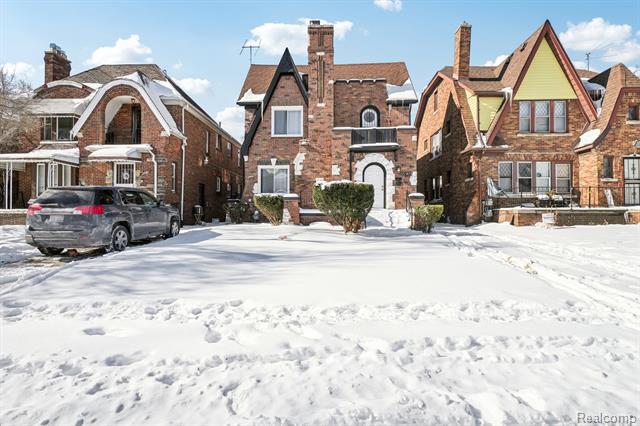 front view for 17187 Northlawn Street, Detroit, Mi. 48221