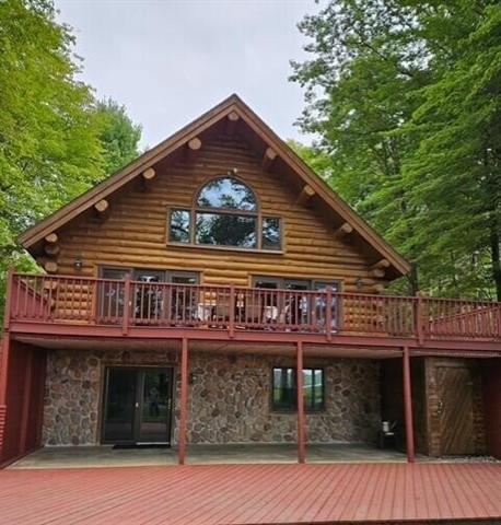 front view for 6325 Big Bay Road, Bear Lake, Mi. 49614