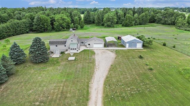 front view for 20190 6 Mile Road, Reed City, Mi. 49677