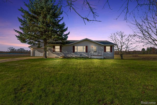 front view for 4830 Hurds Corner Road, Mayville, Mi. 48744