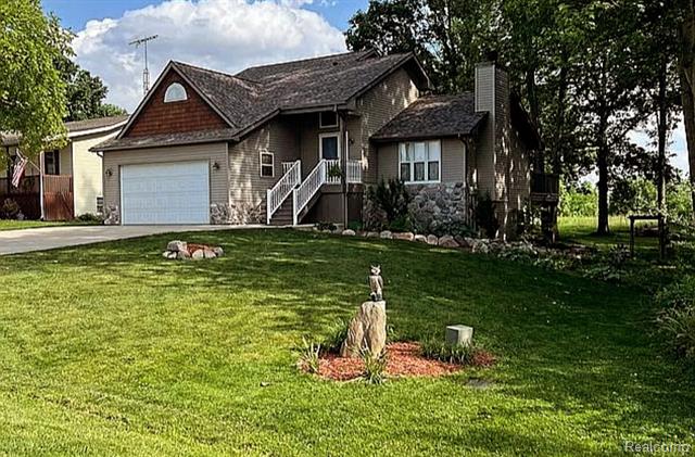 front view for 7697 Dalton Road, Onsted, Mi. 49265