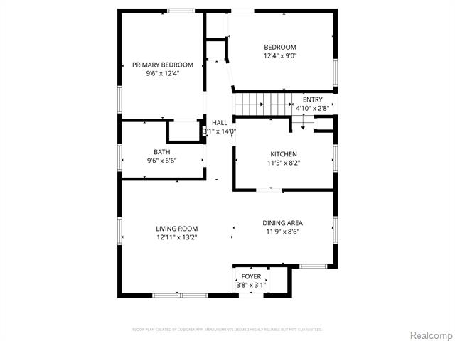 Builiding view twenty for 18500 Warwick, Detroit, MI. 48219