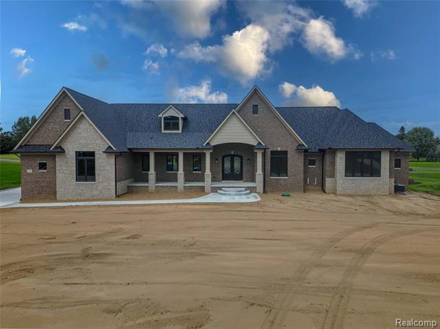 front view for 1364 Masters Drive, Metamora, Mi. 48455