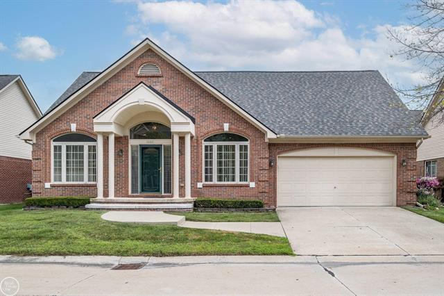 front view for 16611 Ventura Circle, Clinton Township, Mi. 48038