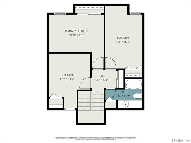 Builiding view twenty nine for 1226 Saint Aubin Place, Detroit, MI. 48207