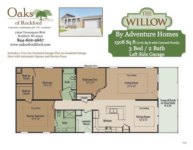 Builiding view sixty one for 5906 Trillium Hills, Rockford, MI. 49341