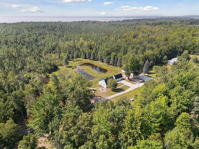 Builiding view forty five for 3441 Townline, Houghton Lake, MI. 48629