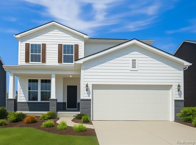 front view for 698 Gretchen Lane, Saline, Mi. 48176