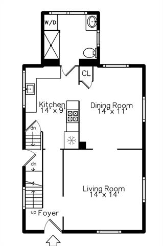 Builiding view forty six for 814 Jefferson, Ann Arbor, MI. 48103