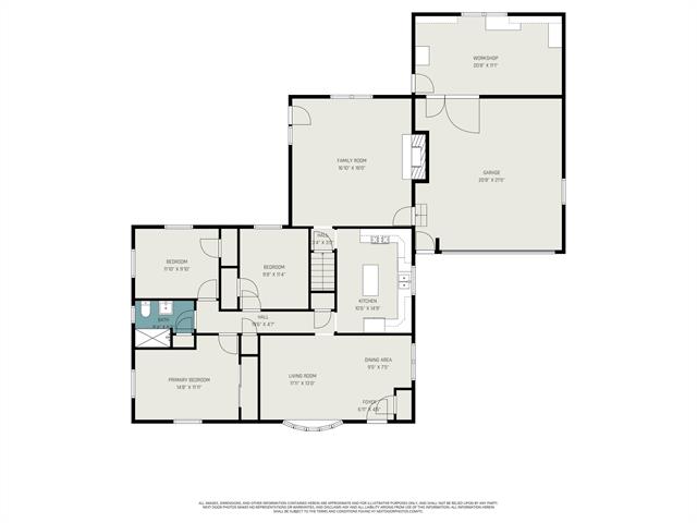 Builiding view twenty one for 1345 Hendrick, Muskegon, MI. 49441