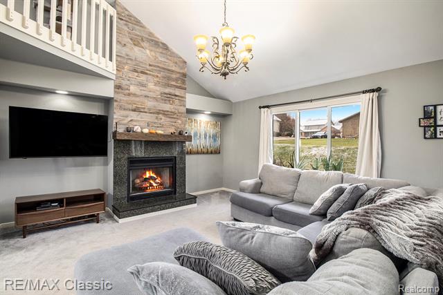 Builiding view four for 8789 El Dorado, White Lake, MI. 48386