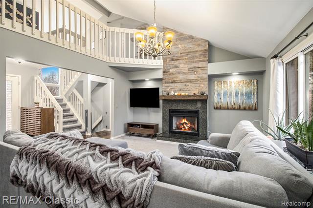 Builiding view three for 8789 El Dorado, White Lake, MI. 48386