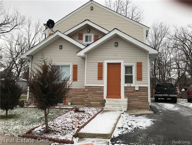 front view for 85 Moreland Ave, Pontiac, Mi. 48342