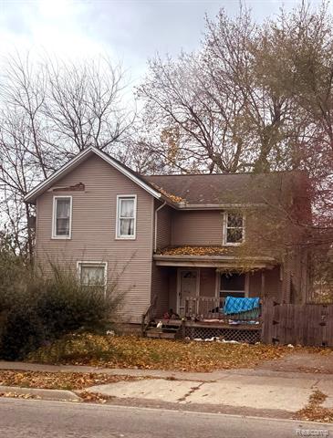 front view for 233 Baldwin Ave, Pontiac, Mi. 48342