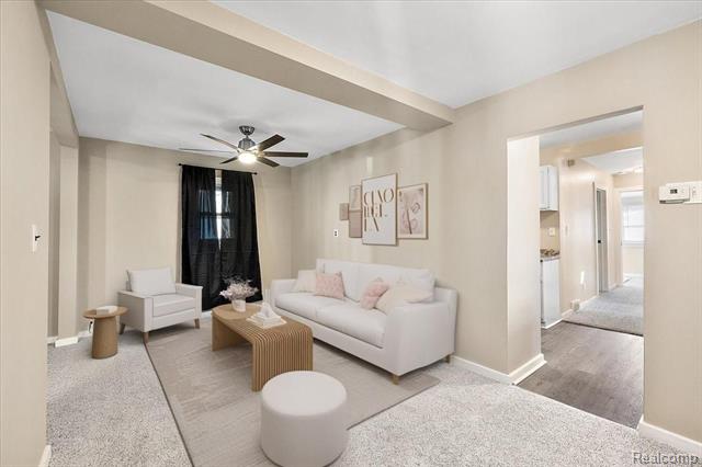 Builiding view nine for 45 N Merrimac, Pontiac, MI. 48340