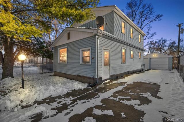 front view for 45 N Merrimac St, Pontiac, Mi. 48340