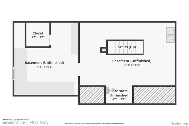 Builiding view thirty six for 5729 Graves, Waterford, MI. 48327