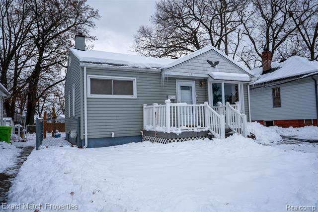 Builiding view one for 102 E Cornell, Pontiac, MI. 48340