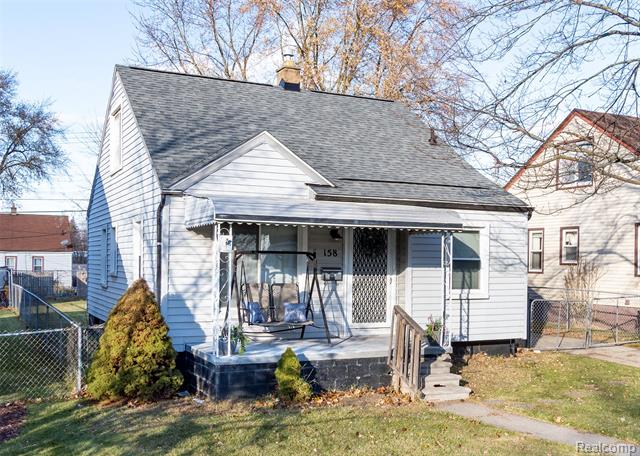 front view for 158 W Princeton Ave, Pontiac, Mi. 48340
