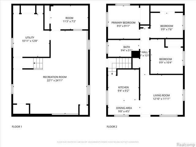 Builiding view twenty for 37 E Brooklyn, Pontiac, MI. 48340