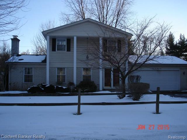 front view for 4231 Stanley Ct, Waterford, Mi. 48329