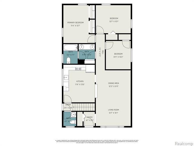 Builiding view thirty for 4018 Quillen, Waterford, MI. 48329