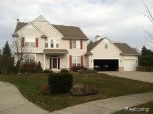 front view for 3268 Cranbrook Ct, Lake Orion, Mi. 48359