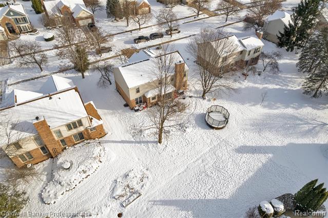 Builiding view three for 3812 Long Meadow, Lake Orion, MI. 48359