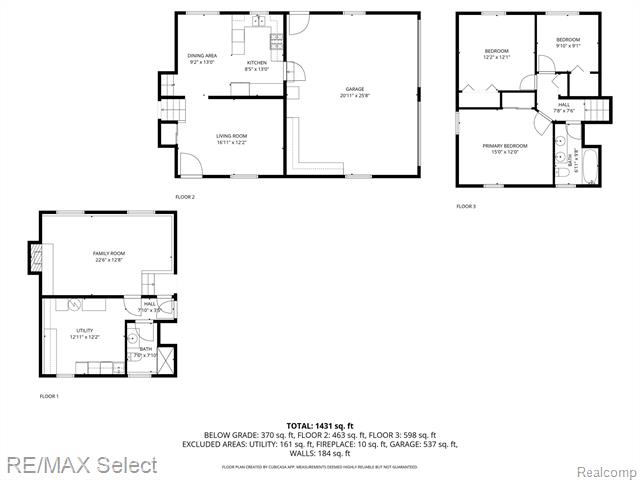 Builiding view thirty for 550 Rose Center, Holly, MI. 48442