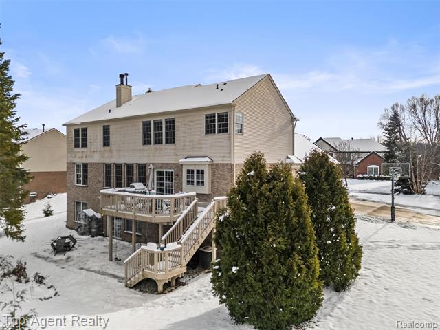 Builiding view fifty four for 668 Berridge, Lake Orion, MI. 48360