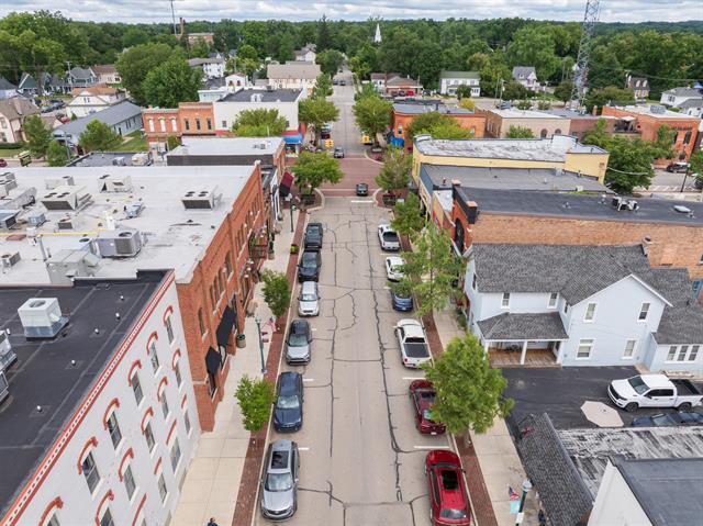 Builiding view fifty six for 1120 American Elm, Lake Orion, MI. 48360