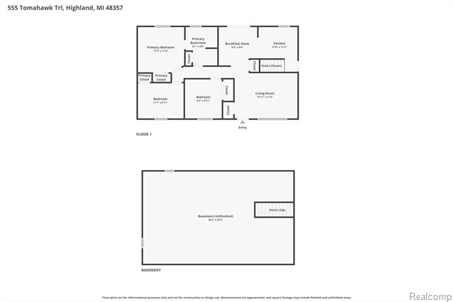 Builiding view thirty six for 555 Tomahawk, Highland, MI. 48357