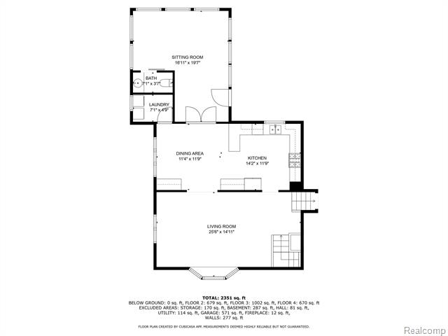 Builiding view sixty for 2762 Harris, Ypsilanti, MI. 48198