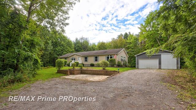 front view for 4587 Brown Road, Vassar, Mi. 48768