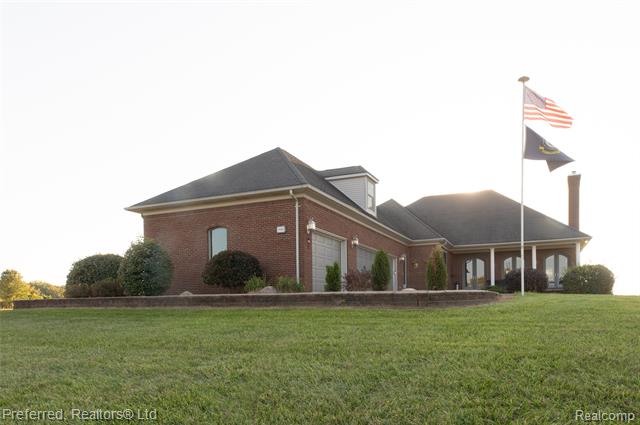 front view for 9769 Fawnwood Drive, Carleton, Mi. 48117