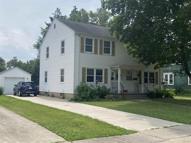 front view for 212 White Street, Blissfield, Mi. 49228