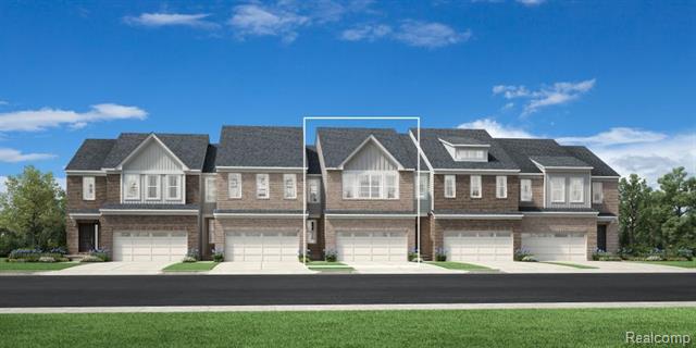 front view for 49506 Coldwater Ridge Drive, Northville, Mi. 48168